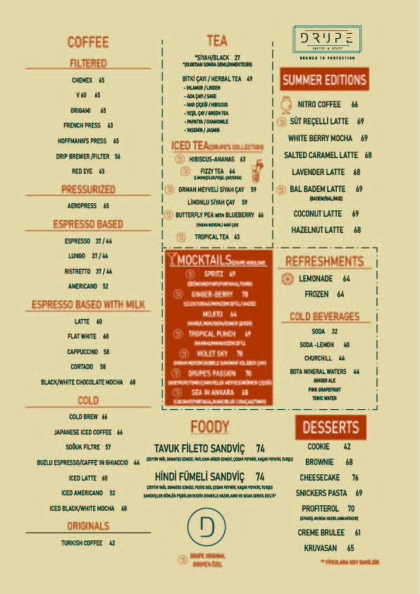 Menu Drupe Coffee & Stuff-2