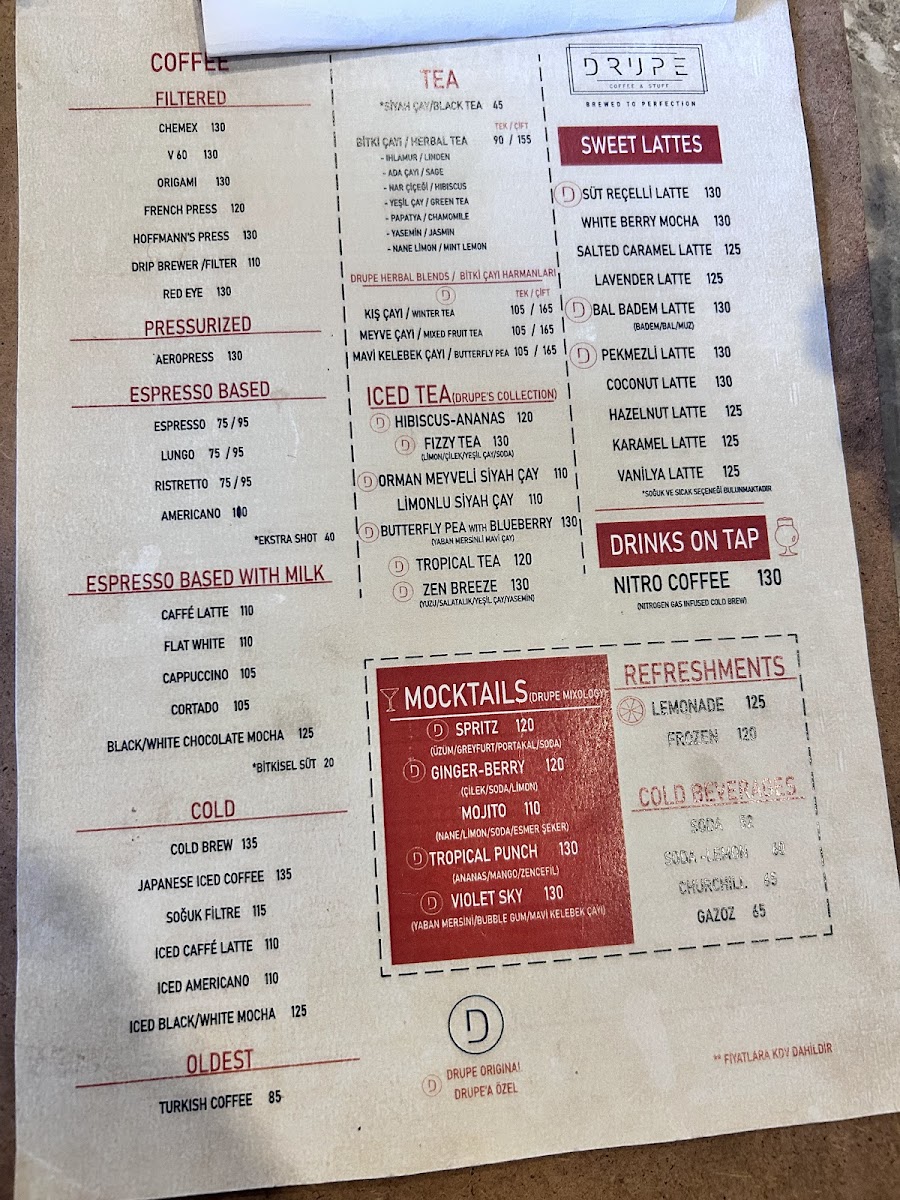 Menu Drupe Coffee & Stuff-6